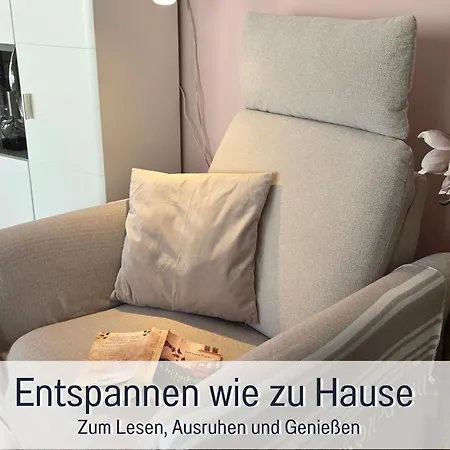 Perle Am Teich Ist Ihre Exklusive Mit Klimaanlage Und Grosser Terrasse Im Harz Apartman Ballenstedt